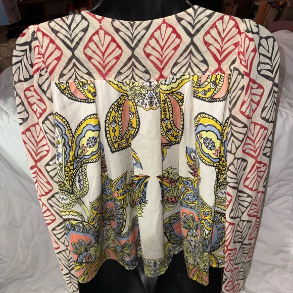 Free People Scoop Neck Blouse - Picture 5 of 9